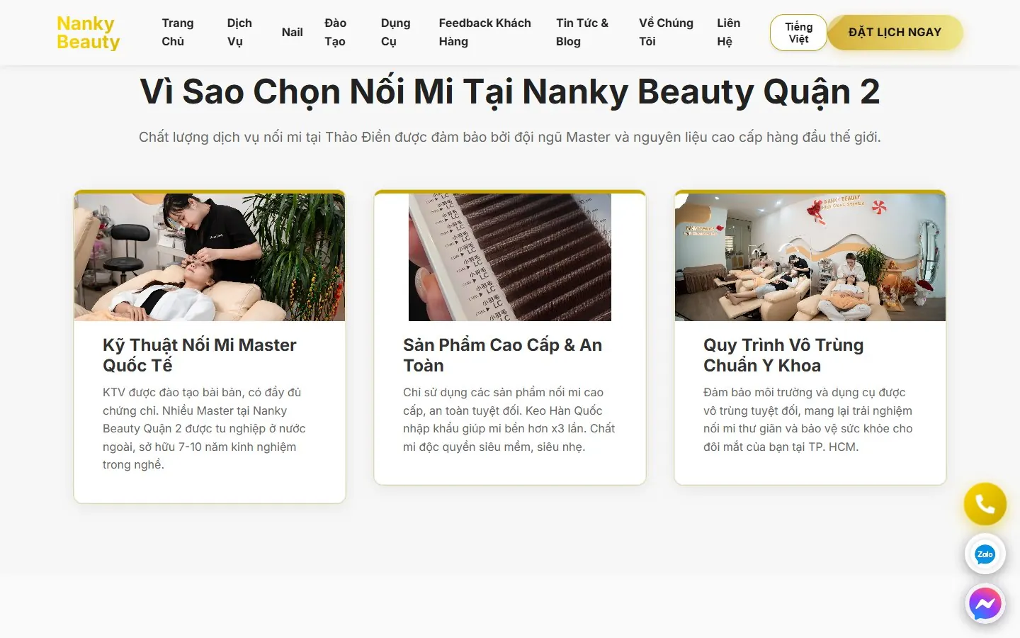 Nanky Beauty: Vì sao chọn Nanky Beauty